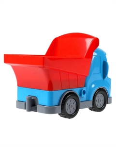 Конструктор блочный для малышей Грузовичок Лева, 10038-GK Город мастеров