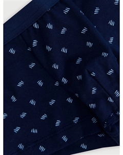 Трусы для мальчиков боксеры синие со штрихами Mark formelle