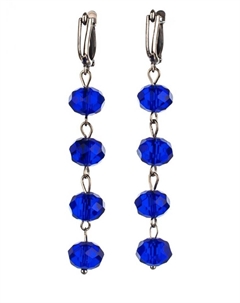 Серьги Бусики-колечки