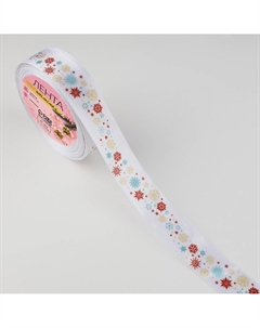 Лента атласная Арт узор