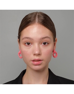 Серьги металл Queen fair