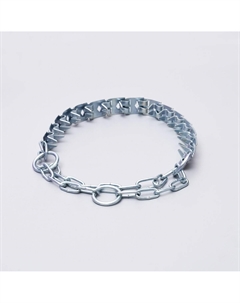 Ошейник строгий пластинчатый, цинк, 50 х 2,3 см Пижон