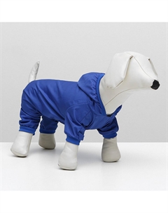 Комбинезон для животных, без подклада, xl, дс 32-34, ош 32, ог 46-48 см, синий Nobrand