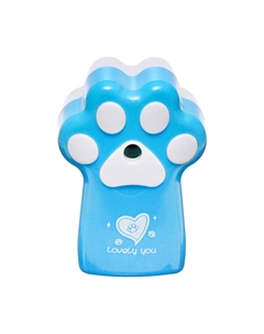 Точилка механическая с контейнером, лапка синяя Nobrand