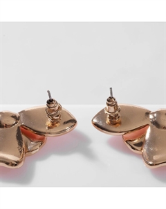 Серьги с эмалью Qf