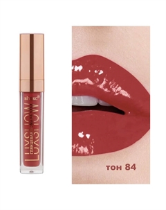 VITEX Губная помада жидкая глянцевая LUXSHOW тон 84 Винная ягода, 6.6мл Витэкс