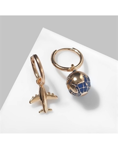 Серьги конго с подвесками Qf