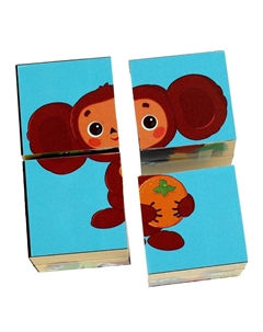 Кубики СОЮЗМУЛЬТФИЛЬМ, 01318-CHE Умные игры