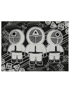 Гравюра SCRGOL18X24-IK Multi art