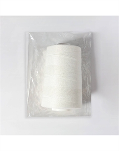 Нитки 170лт, 1000 м, цвет белый №0101 Nobrand