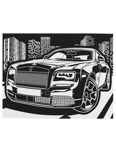 Гравюра SCRSILV18X24-102634 Multi art