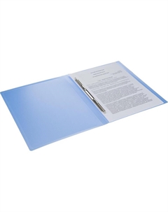 Папка с пружинным скоросшивателем а4, 700 мкм, top breeze, до 120 листов, небесный Calligrata