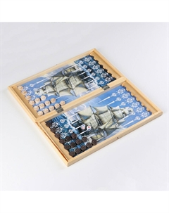 Нарды деревянные большие, настольная игра Take it easy