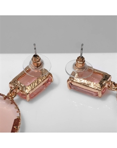 Серьги со стразами Qf