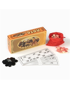 Русское лото, настольная игра Nobrand