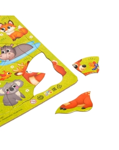 Пазл в рамке Puzzle time