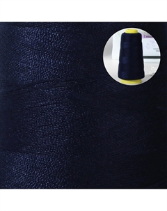 Нитки 20/2, 2700 м, темно-синие Арт узор