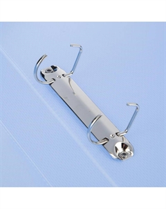 Папка на 2-х кольцах, а4, 700 мкм, top breeze, кор 40 мм, с тиснением, небесный Calligrata