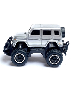 Машина monster truck, на радиоуправлении, работает от батареек, цвет серый Автоград