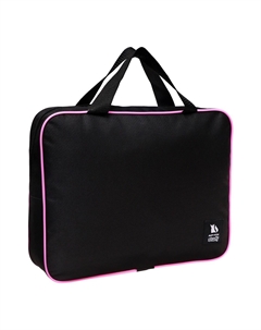 Папка для труда а4 на молнии текстиль 70 мм 350×270, черная Artfox study