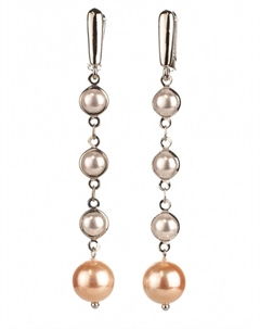 Серьги Бусики-колечки