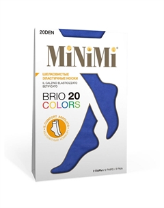 Носки (2 пары) Mini BRIO COLORS 20 Minimi