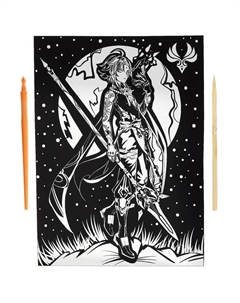 Гравюра SCRATCH-18X24-GIM Multi art