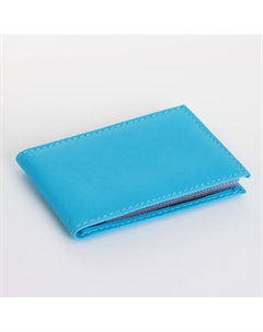 Визитница, 18 карт, цвет голубой Nobrand