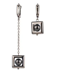 Серьги Бусики-колечки