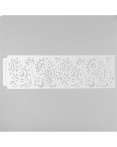 Трафарет бордюрный пластик Арт узор