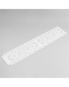 Трафарет бордюрный пластик Арт узор