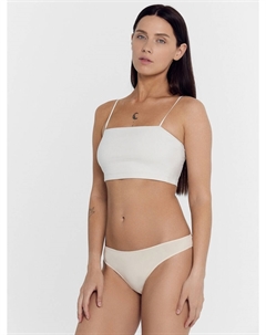 Трусы женские бразилиана в белом цвете Mark formelle