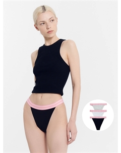 Трусы женские слипы мультипак (3 шт.) Mark formelle