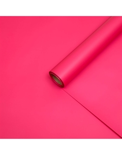 Пленка матовая для цветов и букетов, базовые цвета, рубиновая, 57 см×10 м (+ -) 1 см Upak land