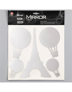 Наклейка интерьерная зеркальная Nobrand