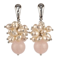 Серьги Бусики-колечки