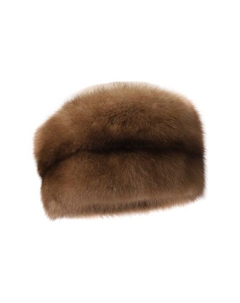 Шапка-кубанка из меха норки и соболя Victoria kusenkova