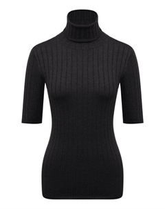 Водолазка из кашемира и шелка Brunello cucinelli