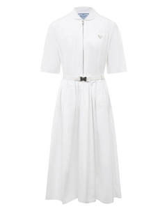 Хлопковое платье Prada