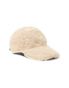 Меховая бейсболка из овчины Simonetta ravizza