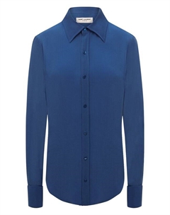 Шелковая рубашка Saint laurent