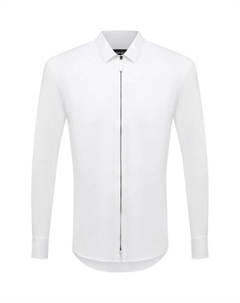 Хлопковая рубашка Giorgio armani