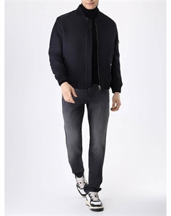 Бомбер однотонный Hugo