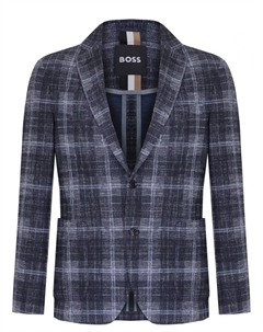 Пиджак в клетку Boss