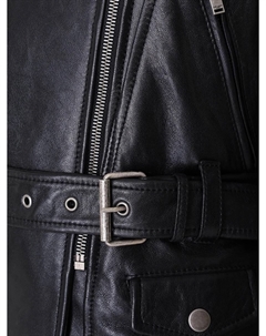 Куртка-косуха кожаная Saint laurent