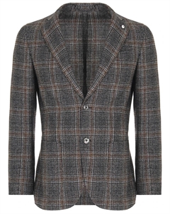 Пиджак шерстяной в клетку L.b.m. 1911