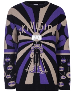 Джемпер вязаный с принтом Bogner