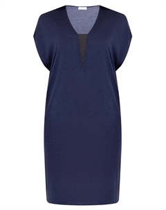 Платье-футболка из кашемира Brunello cucinelli