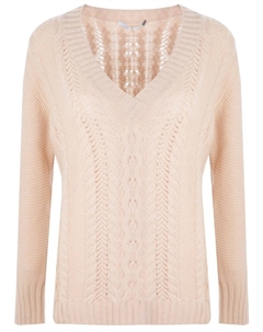 Пуловер вязаный кашемировый Agnona