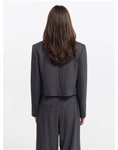 Укороченный жакет в полоску Love republic